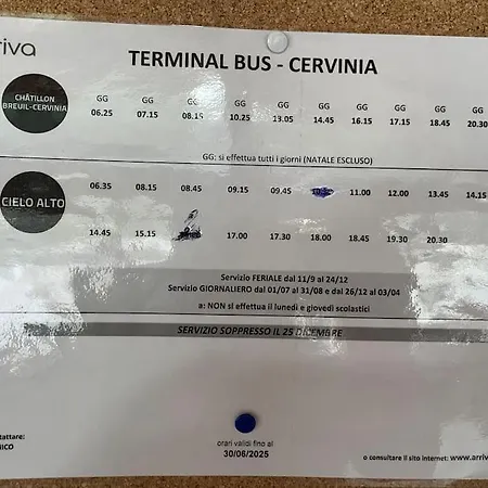 Διαμέρισμα Skiing Dacha La Coquille Breuil-Cervinia