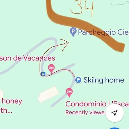 Skiing Dacha La Coquille Appartamento *