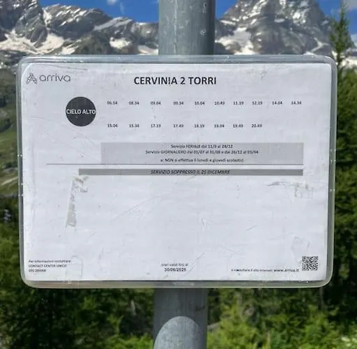 Skiing Dacha La Coquille アパート ブレウイル・チェルヴィナイア